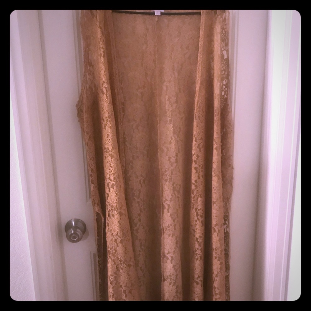 Lace Joy duster vest